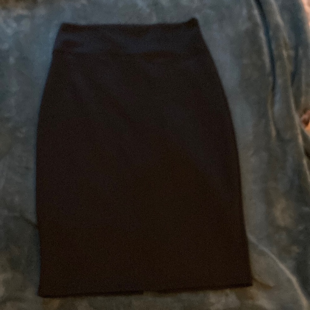 Womens black pencil skirt